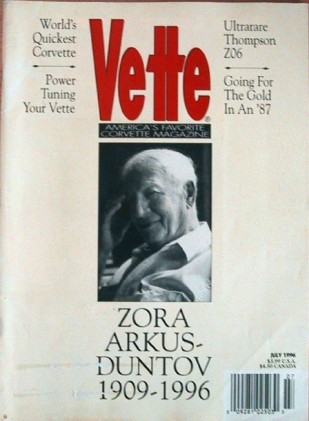 VETTE 1996 JULY - DUNTOV TRIBUTE, MICKEY's Z06